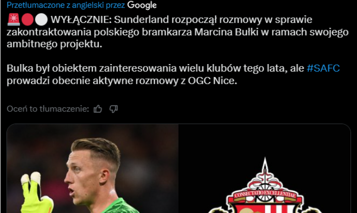 Fabrizio Romano POTWIERDZA! Trwają negocjacje w sprawie transferu Marcina Bułki do Premier League!